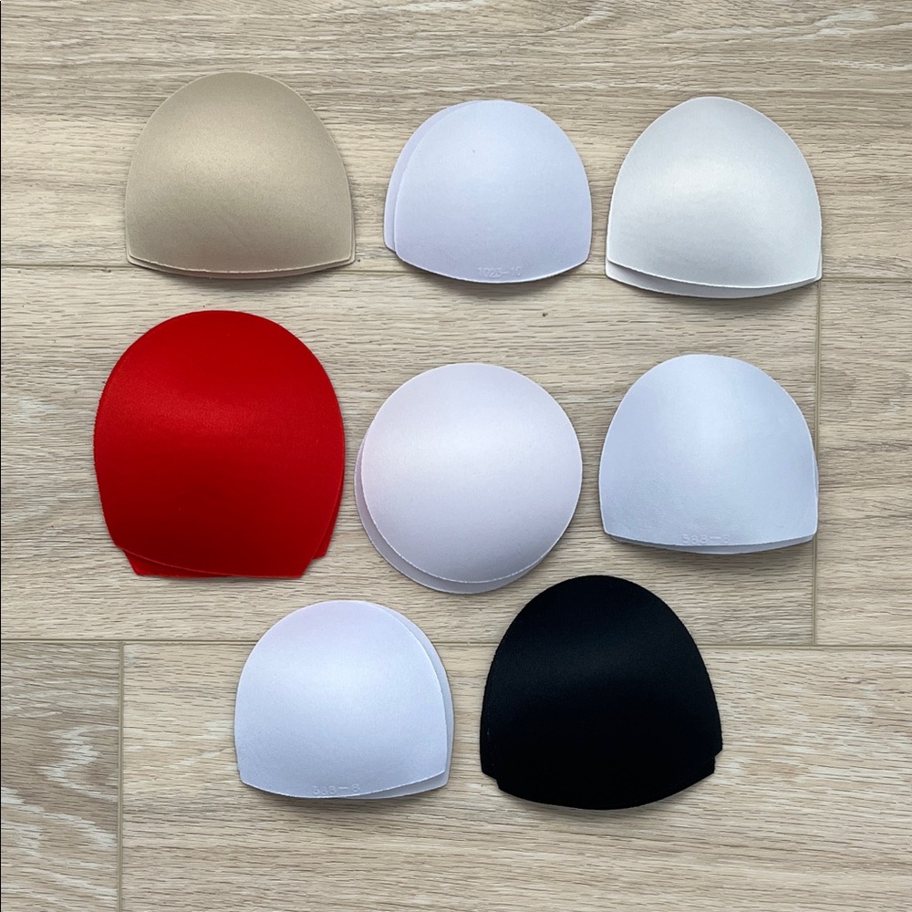 Set of Multi-Color Swim/Bra Inserts